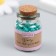 6/0 round beads in the bottle "coniferous-green" 20 g
