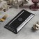 Black East dish, 21.2 × 10 × 1.5 cm, black color