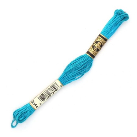 The threads of the DMC 117 (3844), 12 pcs. packaged