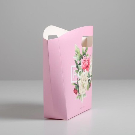 Gift package, packaging, "With Love", 23 x 22 x 6 cm-1