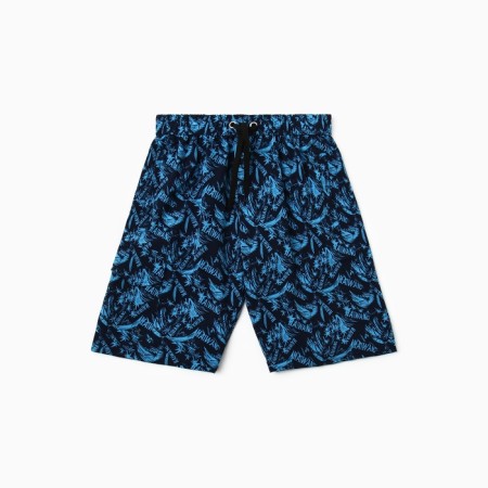 Bathing male shorts, blue color, size 56