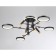 LED ceiling LED with Ambrella Light, Linetech, FL51649, LED, 98 W, 7350LUM, 3000-6400K, gold, gold