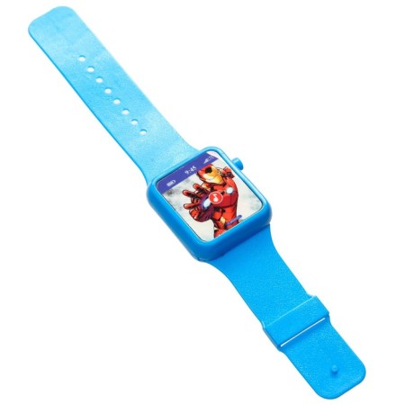 Music watches "Avengers", sound, blue color-1