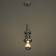 Bayerlux lamp "Scandy" LED 6W 4000k chrome 12x12x37-205cm