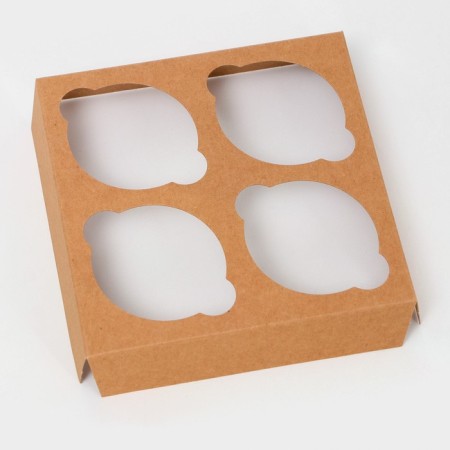 Packaging for 4 mini-drift craft with a window, 13 x 13 x 8 cm-4