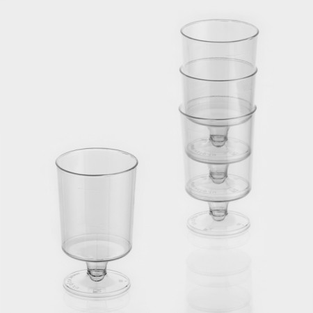 A glass of plastic disposable "Crystal", 50 ml, the color is transparent-2