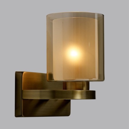 Bra Lumion. Riverly, 1x60W, E27, 230x170x185 mm, Antique brass color