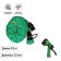 Rubber olive ripe hose, 12 mm (1/2 "), 10 m, in a textile braid, with a watering gun, color mix, Greengo