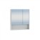Santa City 70 mirror is universal, white color