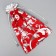 Bag gift plush "Santa Claus", embossing, 20 x 30 cm +/- 1.5 cm, New Year