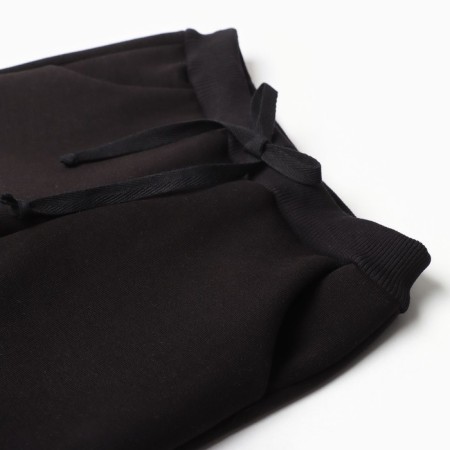 Baby trousers, black color, height 128 cm-1