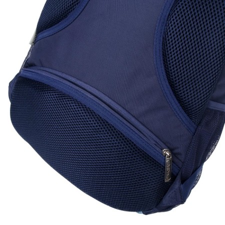 School backpack 42 x 29 x 12 cm, ergonomic back, laptop department, Hatber Sreet "My friend Dino", blue-12