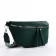 Bag Cross-Bodi with a zipper, green color
