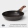 Fogging pan Magistro Granit, D = 20 cm, removable handle Soft-Touch, anti-stick coating, induction