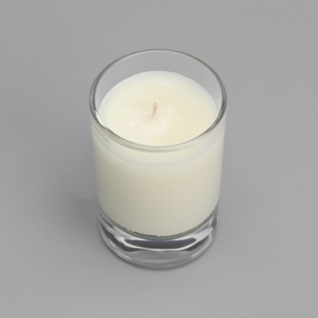 Aromatic candle in a glass of Medori "Cherry Citronella", Cherry and Citronella-4