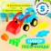 Sanding set "Tractor", 5 items, MIX colors