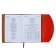 Deliciper of Leduced A5, 140 sheets in a cage, leatherette cover, mix
