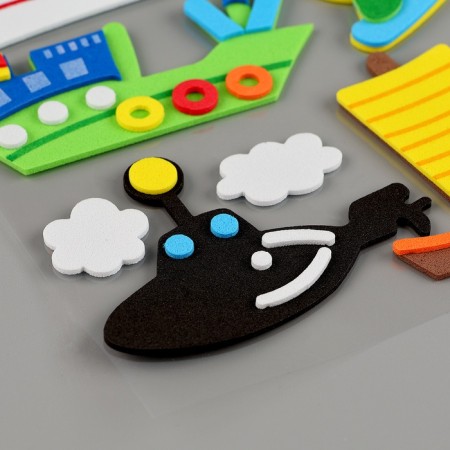 A set of stickers from EVA "Water World", 10 pcs.-3
