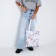 Bag Schoper "Rose", 35x0.5x40 cm, Department without lightning, without lining, white