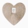 Napkin Serving shares heart ts. gold, D 38 cm