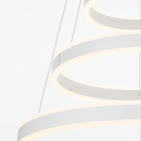Suspended Citilux “duet” CL719650, 60x60x30 cm, 3x48.33W, led, white color-10