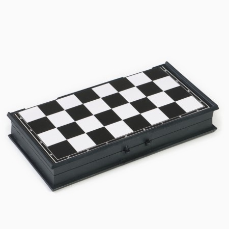 Chess, checkers, backgammon, board games, set 3 in 1, 19 x 19 cm-3