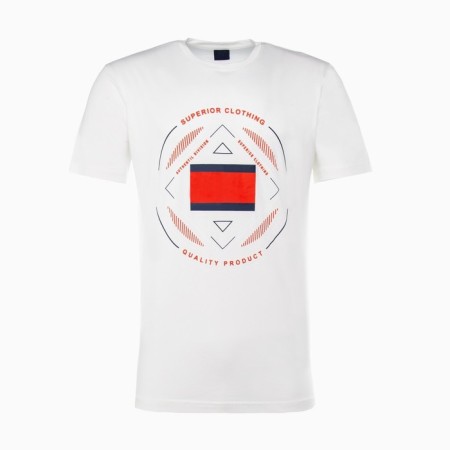 Male T -shirt, milk/print mix, size 52 (2xl)-5