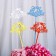 Topper "from March 8, with flowers" 14 × 9 cm, color mix, give beautifully