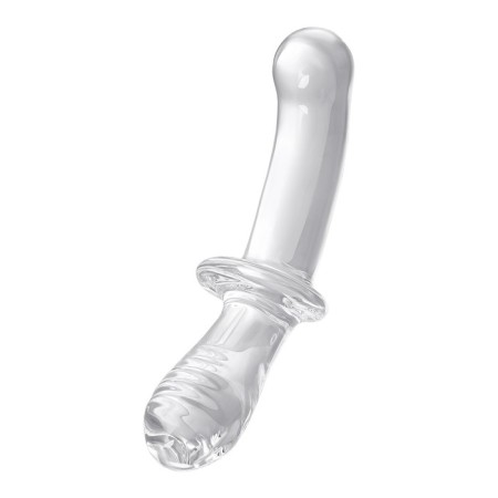 Satiffyer Double Crystal bilateral phallimitator, 19.5 cm, glass, transparent-1
