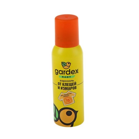 Aerosol from ticks and mosquitoes "Gardex Baby", 100 ml