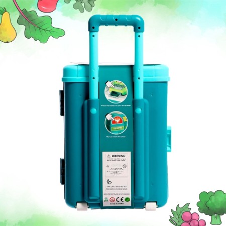 Game set "Shop" in a suitcase, with accessories-19