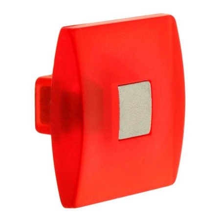 Handle Plastic 003 button, plastic, red