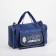 Sports bag with lightning, long belt, blue color