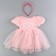 Carnival set "Stylish Princess": rim, dress pink, height 98-104 cm