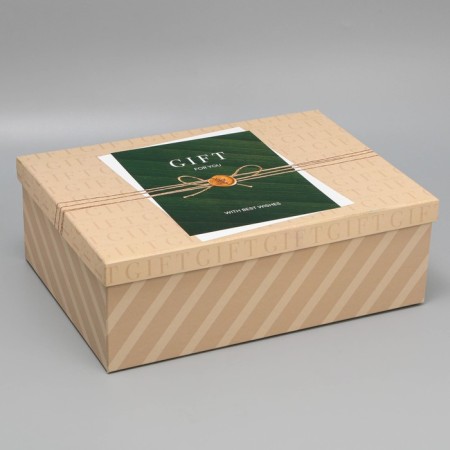 A set of boxes 15 in 1, gift packaging, “eco”, 12 x 7 x 4 cm - 44 x 31 x 15 cm-18