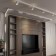A track lamp for a low -speed busbard is dimmed with the remote control remote control. Flum, 24W, LED, 43x250x231 mm, white color
