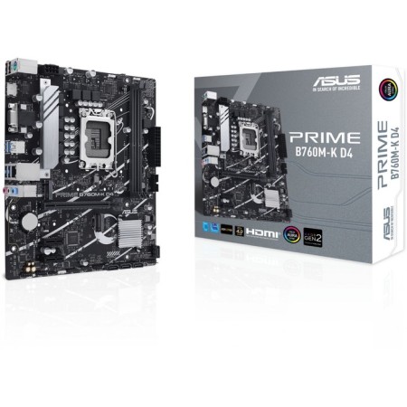Maternal board ASUS Prime B760M-K D4, LGA1700, B760, 2XDDR4, HDMI, VGA, MATX-3