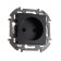 LEGRAND Inspiria, 2 K, 16 A, 250 V, Anthracite