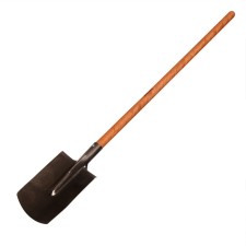 Baying shovel, rectangular, l = 139 cm, with wooden cuttings, mix, Greengo