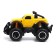 Radio -controlled jeep "pickup", works from batteries, yellow color
