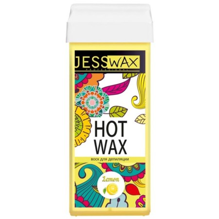 Wax for depilation in the Jesswax cartridge "Lemon", 100 ml