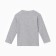 Longslit for a boy, color gray melange, height 86 cm