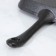 Pan grill Cast iron shade "Square", 23 × 23 cm, with a drain and a pen, black color
