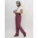 Ski pants female, size 44, burgundy color