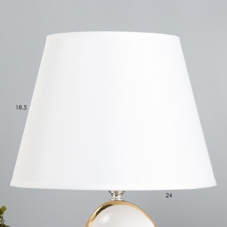 Catherine desktop E14 40W white-gold 25x25x40 cm Risalux-2