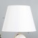 Catherine desktop E14 40W white-gold 25x25x40 cm Risalux