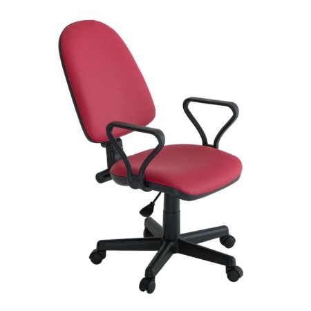 The chair of the operator "prestige Samba", Bordeaux, artificial leather-2