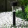 Garden lamp on the solar battery "Cylinder", 4.5 × 30 × 4.5 cm, 1 LED, glow of multi (RGB)