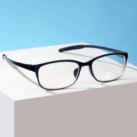 Ready glasses east 8984, black color, bending pipe, +2-5