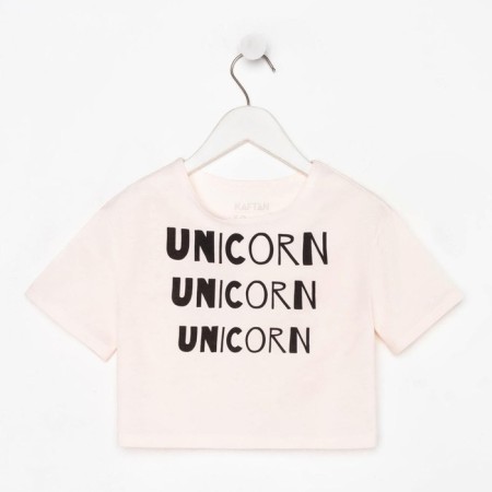 T-shirt Baby shortened KAFTAN "Unicorn" R.30 (98-104)-5